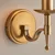 Endon 63653 - Zidna lampa STANFORD 1xE14/40W/230V mesing/bež