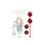 Lola games Vaginalne kuglice Set for Easy and Medium Level Love Story Valkyrie Wine Red
