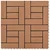 Vidaxl Tla za teraso 22 kos Rjava 30 x 30 cm WPC