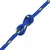 vidaXL Večnamenska uporabna vrv 3 mm 25 m Modra PP