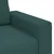 Vidaxl Trosed temno zelen 220x77x82 cm blago