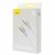 BASEUS Glimmer USB-C/Lightning Fast Charge kabel, Bel, 2m