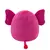 SQUISHMALLOWS Rožnati slon z metulji - Evelyn