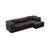 Atelier del Sofa Ugaona garnitura Comfort, 290x95x75 cm, Antracit