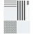 Staklena vrata Rezbarija Crna 76 x 3,5 x 201,5 cm Aluminij