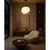 BRILAGI - Luster na sajli PEBBLES 1xE27/40W/230V prečnik 40 cm crna
