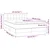 Krevet box spring s madracem LED ružičasti 140x190cm baršunasti