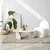 Hanah Home Klub sto Rock, 105x35x65 cm, Krem