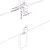 Uzglavlje s ušima tamnoplavo 93x23x118/128 cm baršunasto