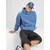 LEVIS  Majica Cozy Up Hoodie modra