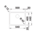 Blanco Sudopera Solis 500-IF, 540x440x185mm, Srebrne boje