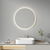 Stensko ogledalo LED 80cm ROUND BLUETOOTH