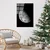 WALLXPERT dekorativna slika od kaljenog stakla MOON (UV 200) 70 x 100cm