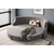 Atelier del Sofa Trosed na razvlačenje Letto, 230 x 120 x 70 cm, Antracit