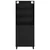 Highboard 2 pcs Crni hrast 69,5 x 34 x 180 cm Konstruirano drvo