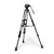 Manfrotto 502X fluidna video glava z aluminijastim stativom Twin Leg