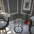 Hanah home Klub sto Cetrus 40x62x35cm Antracit