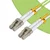 MicroConnect Patch Kabel - LC/UPC-LC/UPC 100m OM5 Optični, Mutimode, Duplex, zelena
