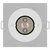 Reflektor 12 pcs Srebrno 9 x 9 x 2 cm Aluminij