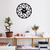 Wallity Zidni sat 48x48cm Crni