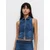 Pull&Bear Bluza temno modra