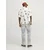 JACK & JONES Srajca JJNOTO  črna / naravno bela