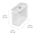 Rectangular food container, plastic, 21.4 x 10.7 x 15.2 cm, 1.8L, Cub