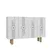 Hanah Home Konzolni sto Fraud Bohem KM120, 120x75x29.6 cm, Beli