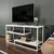 Hanah Home TV Komoda Lorin, 120,2x60x35,2 cm, Bela