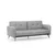 Atelier del Sofa Trosed na razvlačenje Ron 190x125cm Sivi