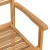 Stolica 6 pcs Smeđa 56 x 55 x 90.5 cm Čvrsto teak drvo