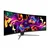 MSI 49 MPG 491CQPX QD-OLED DQHD 5120x1440 QD-OLED 240 Hz G-Sync gaming monitor