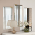 HANAH HOME Set ogledala Mini Buhem Transparent