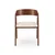 Stol Houston 1739 Bež, Oreh, 75x51x55cm, Blago, Lesen