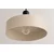 Luster na sajli LATTE 1xE27/60W/230V bež/crna