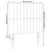 Vidaxl LED posteljno vzglavje modro 90x5x118/128 cm blago