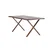 Venture Design Jedilna miza Fiona 180x90x75 cm rjava