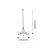 RABALUX Luster Marlene bronzani