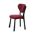 HANAH HOME Trpezarijska stolica Elma Burgundy