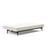 Kavč SPLITBACK SOFA BED s črnimi stileto lesenimi nogicami-Svetlo modra