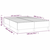 vidaXL Box spring posteljni okvir temno rjav 140x200 cm blago