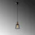 Opviq Luster Kemtel-11850, 16x16x29 cm, E27