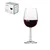 Komplet 6kos kozarcev za rdeče vino Pure 390ml 68560