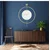 Wallity Zidni sat Mclock-00111, 58x80x7 cm, Zlatne boje