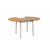 HANAH HOME Trpezarijski sto Oliver Oak White