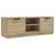 TV ormarić boja hrasta 102x35x36,5 cm od konstruiranog drva