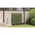 Vidaxl Vrtni lonček 3 szt. Rjava 120 x 40 x 125,5 cm Plastika
