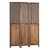 Homestyle4U Pregradna stena, 170x120x2,2 cm, rjava