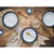 Creatable Set Posod Cascade Blue, 4-Delni