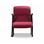ATELIER DEL SOFA Stolica za ljuljanje Yoka Maroon